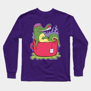 Green Tea Gator Long Sleeve T-Shirt